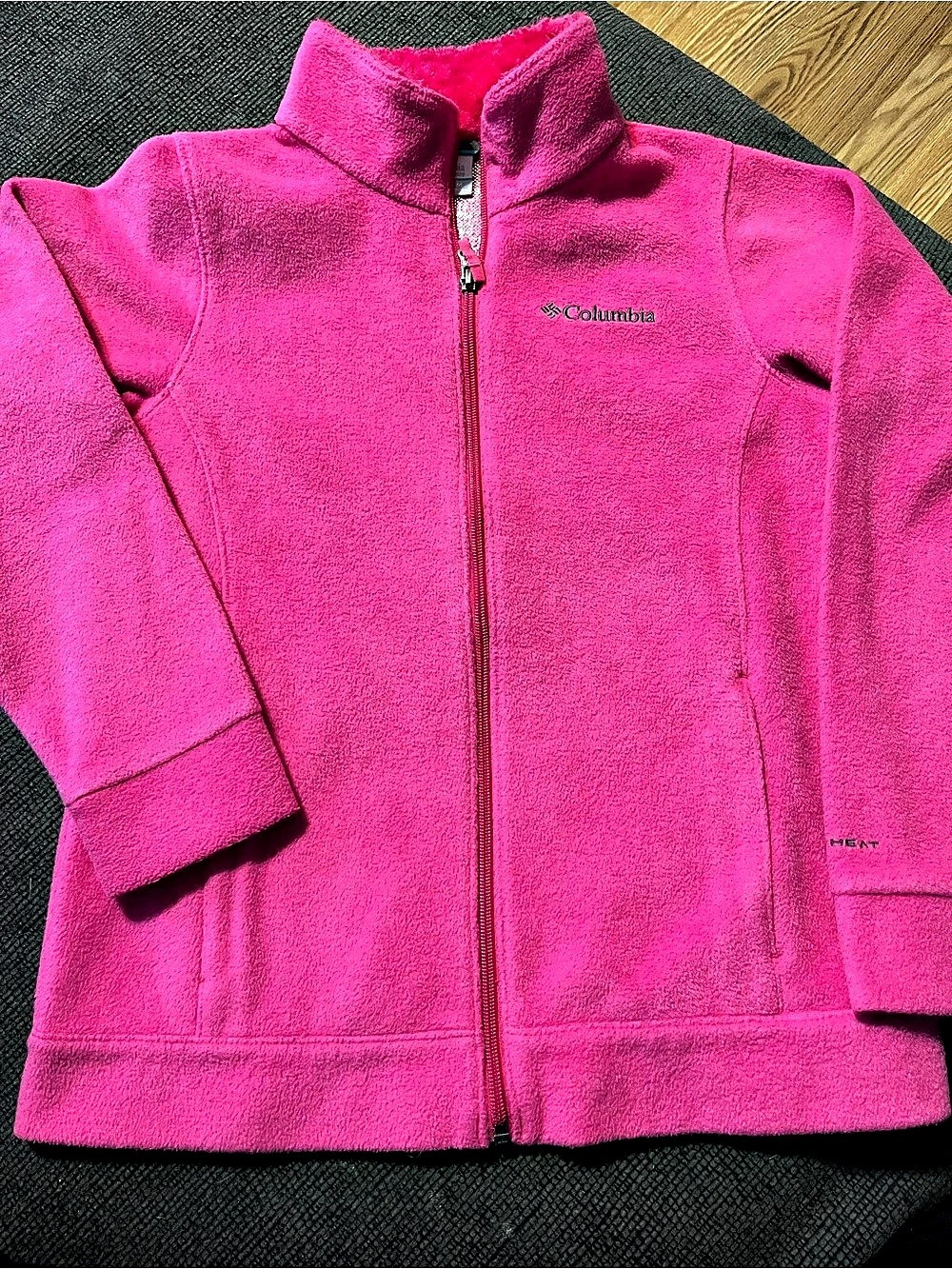 Columbia Omni-Heat fleece jacket Pink Fleece Jacket Like New